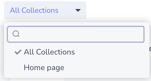 Example of ModeMagic's Collection Search