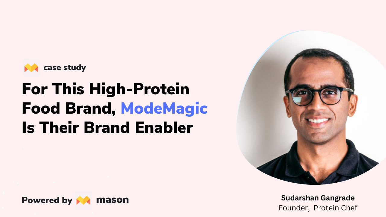 ModeMagic serves as the Brand Enabler for this High-protein Food Brand