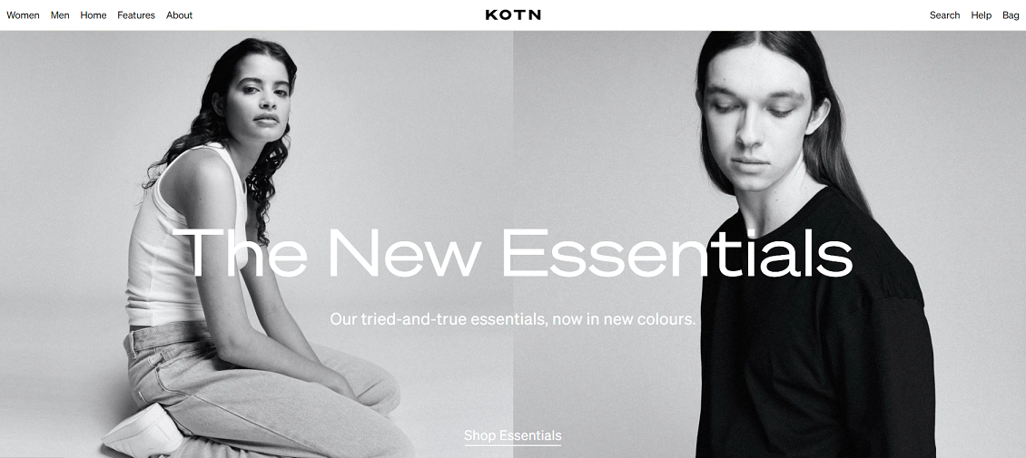 KOTN's commerce frontend